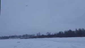 Зимние полёты радиоуправляемых моделей. RC Winter flights of model aircraft. Авиамоделизм авиамодел