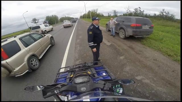 CFMOTO X8 Покатушки 31.08.2014 ДПС остановил смотреть онлайн