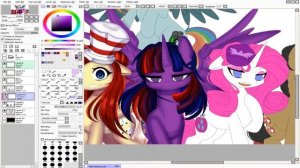 Speedpaint MLP - The Elements of Insanity