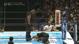 Togi Makabe vs. Bad Luck Fale (NJPW G1 Climax 27 - Tag 1)