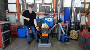 Обзор твердотопливного котла Теплодар Куппер ОК 9 кВт