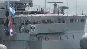 Крейсер "Москва" во Владивостоке