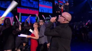 Pitbull 'Don't Stop the Party', 'Feel This Moment' feat Christina Aguilera Live AMA 2012