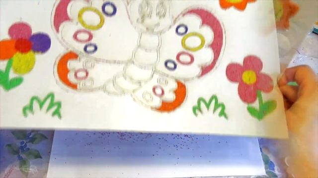 Песочная Картина и Фреска из Песка!!! / Sand Painting and Fresco from Sand!!!