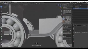 46. Blender Hard Surface. Rustic Classic Car (Part4)