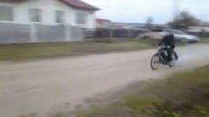 Первый выезд Мопед Рига-1 1961 года