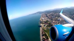 Взлет Cочи Победа Боинг 737-800 NG/ Take off Sochi Boeing 737-8MA(WL) Pobeda