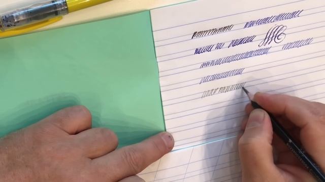 Как научиться красиво писать ручкой. Почерк красивый и быстрый.Как научиться красиво писать ручкой.