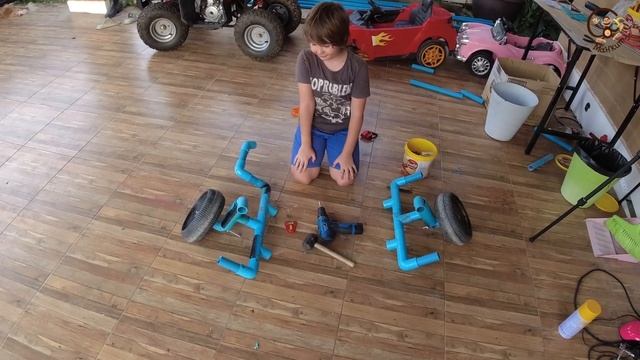 Манкиту делают Машину - Передняя подвеска. Своими Руками DIY смотреть онлайн