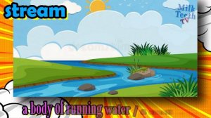 Different Types of water Bodies | Types of Waterforms for kids with pictures and examples