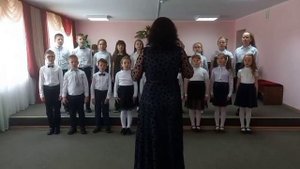 Хор 1 класса "Карамельки". "Где живёт музыка", муз. и сл. В.Ковалива
