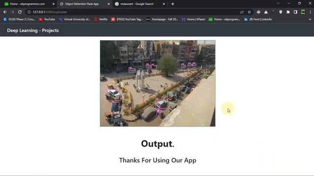 Object Detection (End to End) Project Using Deep Learning YOLO and OpenCV with Flask |  UBprogramme