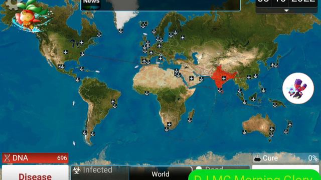 Plaugue Inc. (Evolved) 1.19.0 | Scenarios Custom Map Disease (Virus) mode:Nipah Virus