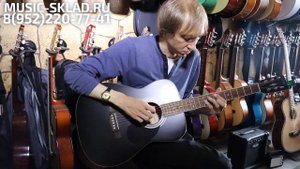 Обзор акустической гитары концертная Parkwood PF51 BKS