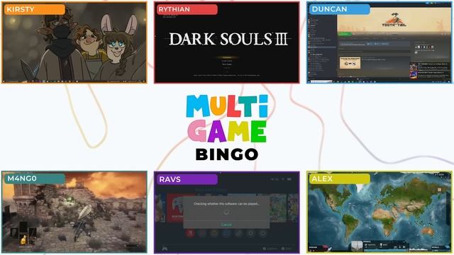 Multi Game Bingo | w/ Yogs & Friends | (07/09/2023) смотреть онлайн