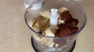 ? Шоколадное мороженное из банана и сливок
