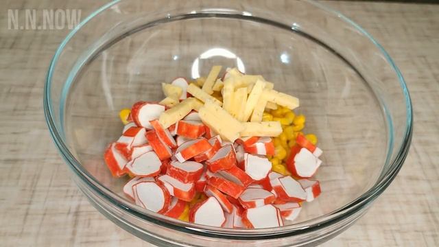 #Салат "НЕ ПАРА". Самый вкусный салат из несочетаемых продуктов!