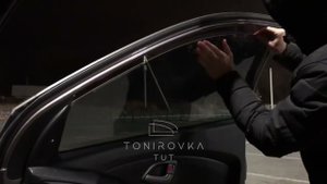 Съемная тонировка. Жесткая тонировка. #shorts