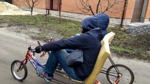 Четырёхколесный велосипед своими руками. Что могут дети? Do-it-yourself bike. What can children do?