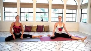 Растяжка для начинающих  Сесть на шпагат за 12 минут