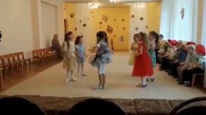 Осенний танец. Подготовительная группа