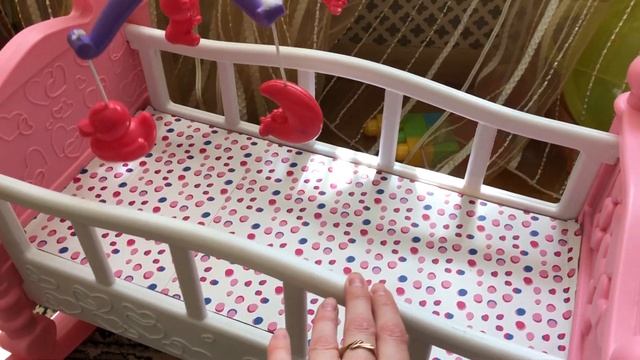 Небольшой обзор Кроватка для кукол смотреть онлайн