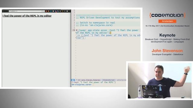 ClojureScript - Making Front-End development Fun again - John Stevenson - Codemotion Amsterdam 2017