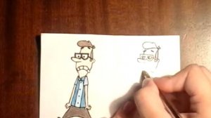 Как нарисовать папу Купа (Kid Vs Kat)?)))