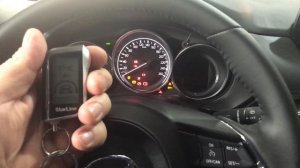 Мазда СХ-5 автозапуск. Обзор установленной сигнализации Старлайн А93 с дистанционным запуском