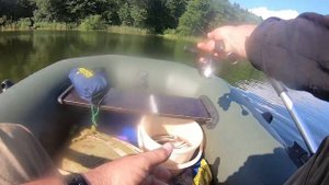 Ловля уклейки (и не только) спиннингом на мормышку.