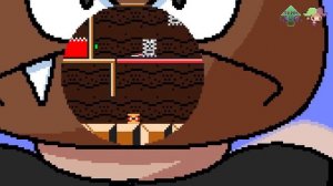 Team Level UP: Mario and the Giant King Goomba Maze