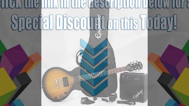 Epiphone Les Paul Electric Guitar Player Package Vintage Sunburst смотреть онлайн