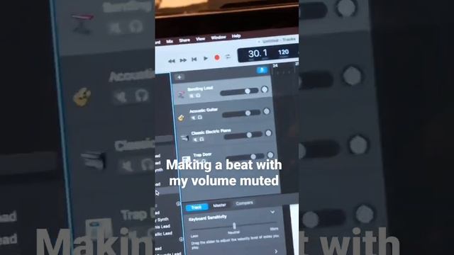 Making A Beat With My Volume Muted