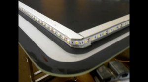 Зеркало с LED подсветкой в ванную комнату