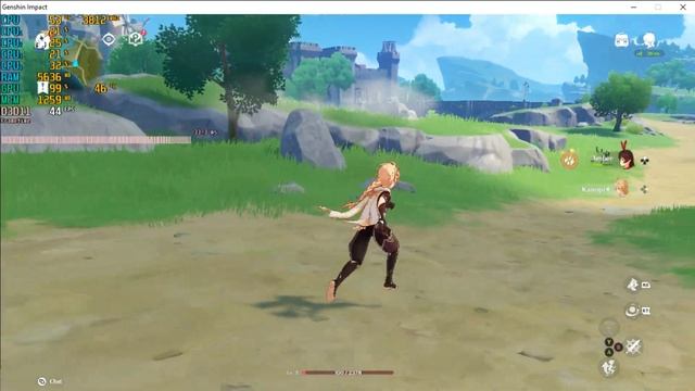 Genshin Impact on Core i5-2400 3.1GHz GT 730 720p Low смотреть онлайн