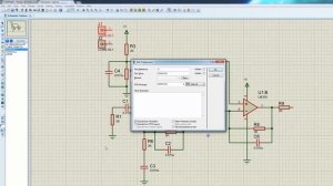PROTEUS симуляция работы электронной схемы