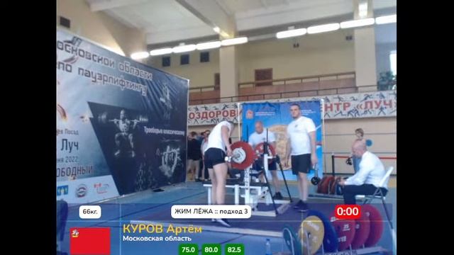 Кубок Московской области по пауэрлифтингу (троеборью классичекому) смотреть онлайн