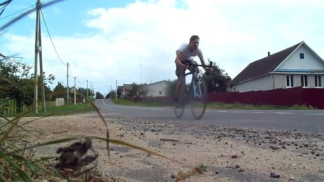 72 км/ч на шоссейном велосипеде смотреть онлайн