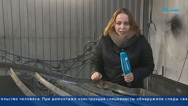 Реставраторы закончили работу над козырьками Дома Бака (ТК СПб)