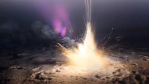 ЧТО БУДЕТ, ЕСЛИ ВЗОРВАТЬ МУКУ ПЕТАРДОЙ РЯДОМ СО ОГНЕМ?