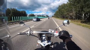 Мотоцикл с коляской. Тест каляски honda steed и загородная поездка, Мотопонедельник 5