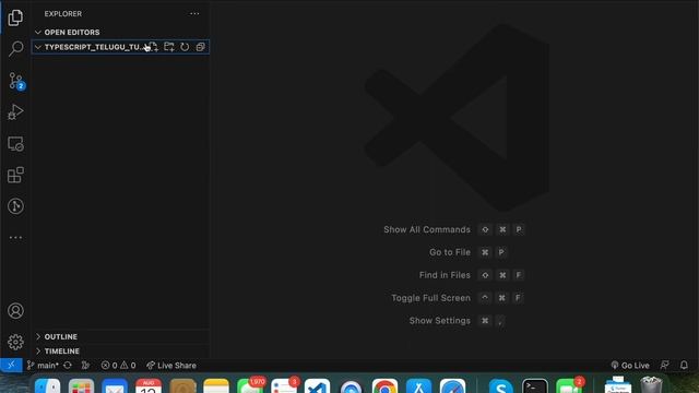 Installation and Setup Typescript with NPM | VSCode Setup | In Telugu | #1