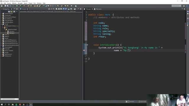 Class and Object Part 1