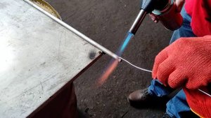 Пайка алюминия китайской проволокой попытка номер раС