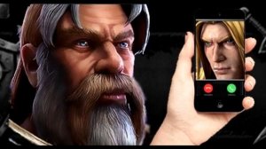 Ну как там с деньгами? Артас звонит Утеру (Warcraft переозвучка)