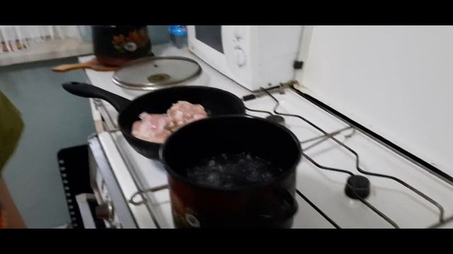 как приготовить вкусный обед ( один дома, мастер-класс от Игоря)