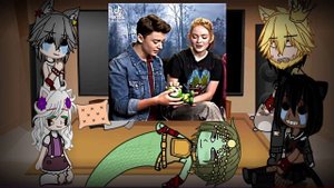 Animals react to humans #animals #gacha