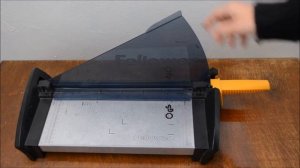 Реальный Обзор+Отзыв Резака  FELLOWES Fusion A4