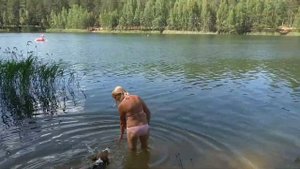 Лужский район Зелёное озеро 24июня 2020г