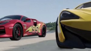 Тачки 3 де буги Вуки | ремейк удаленной сцены | русская озвучка BeamNG.Drive Movie